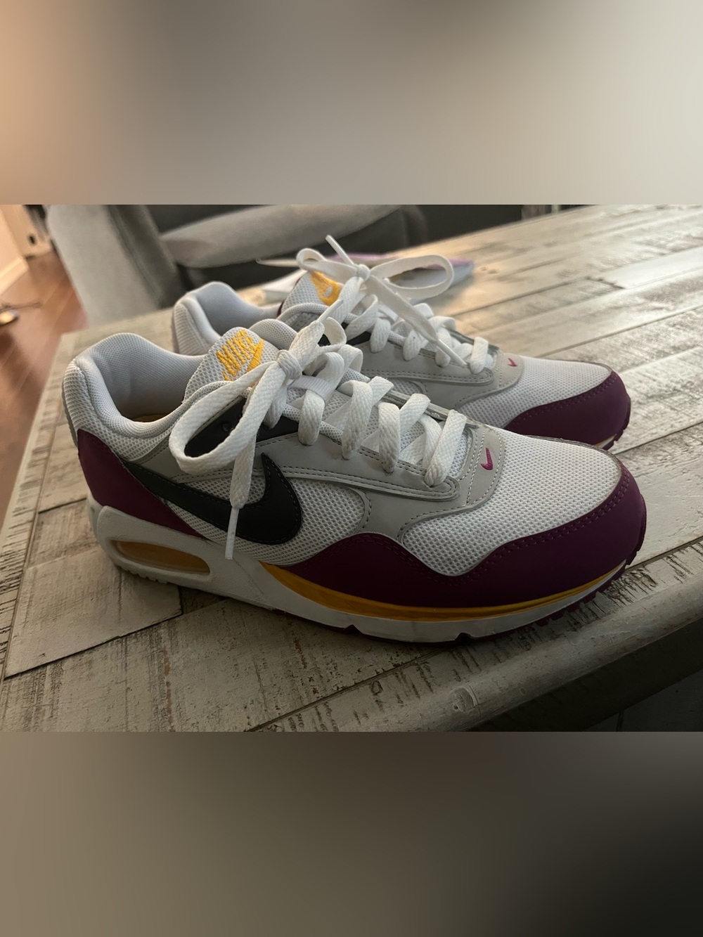 Women’s Nike Air Max Correlate White Rave Pink